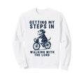Getting My Steps Walking Lord Sweatshirt - Custom Art Print Unisex - T-Shirt, Sweatshirt, Hoodie