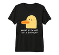 What If Im Not Silly Enough Tri Blend T-Shirt - Unique Graphic Unisex - T-Shirt, Sweatshirt, Hoodie