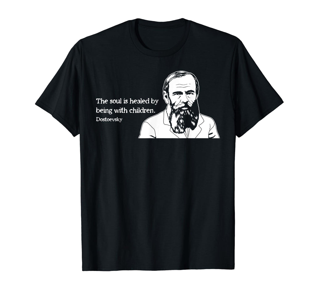 Soul Famous Russian Literature Fyodor T-Shirt - Trendy Graphic Unisex - T-Shirt, Sweatshirt, Hoodie