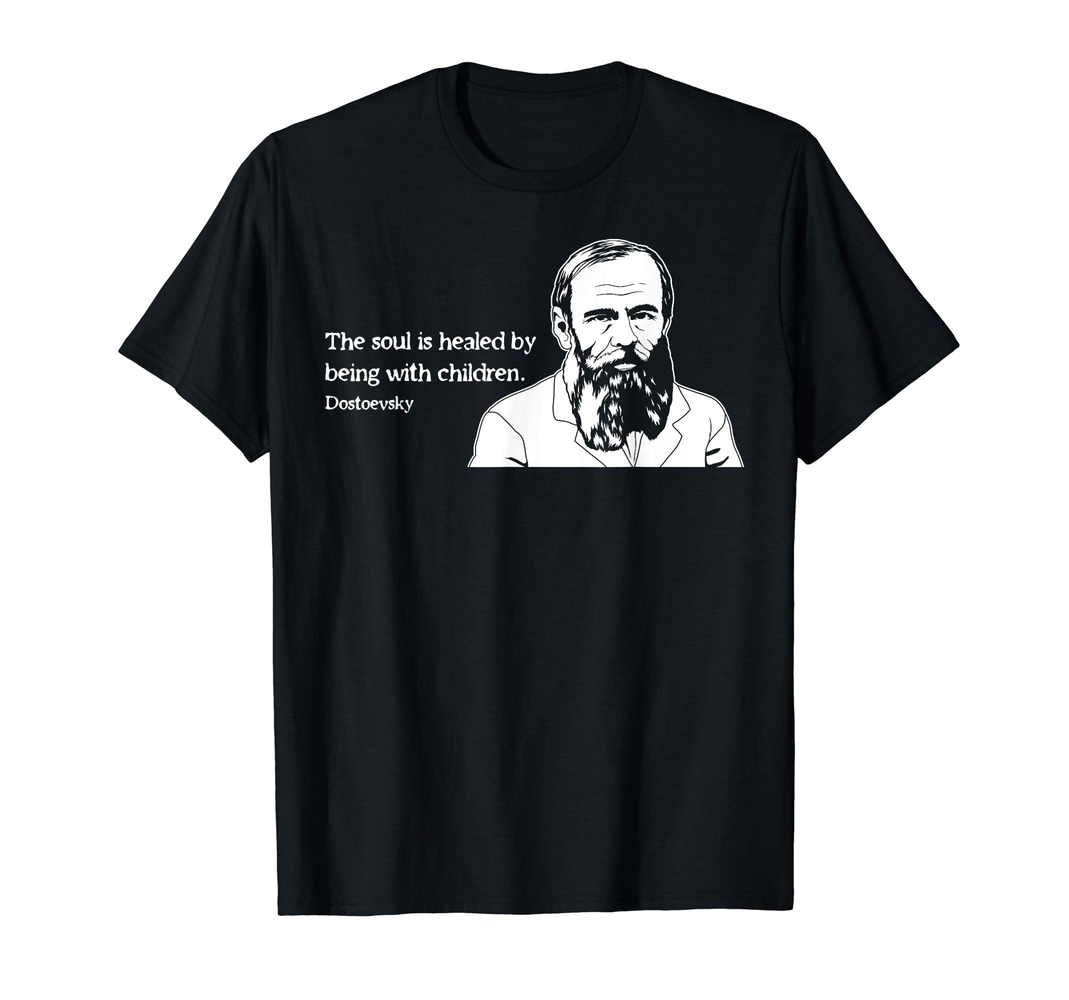 Soul Famous Russian Literature Fyodor T-Shirt - Trendy Graphic Unisex - T-Shirt, Sweatshirt, Hoodie