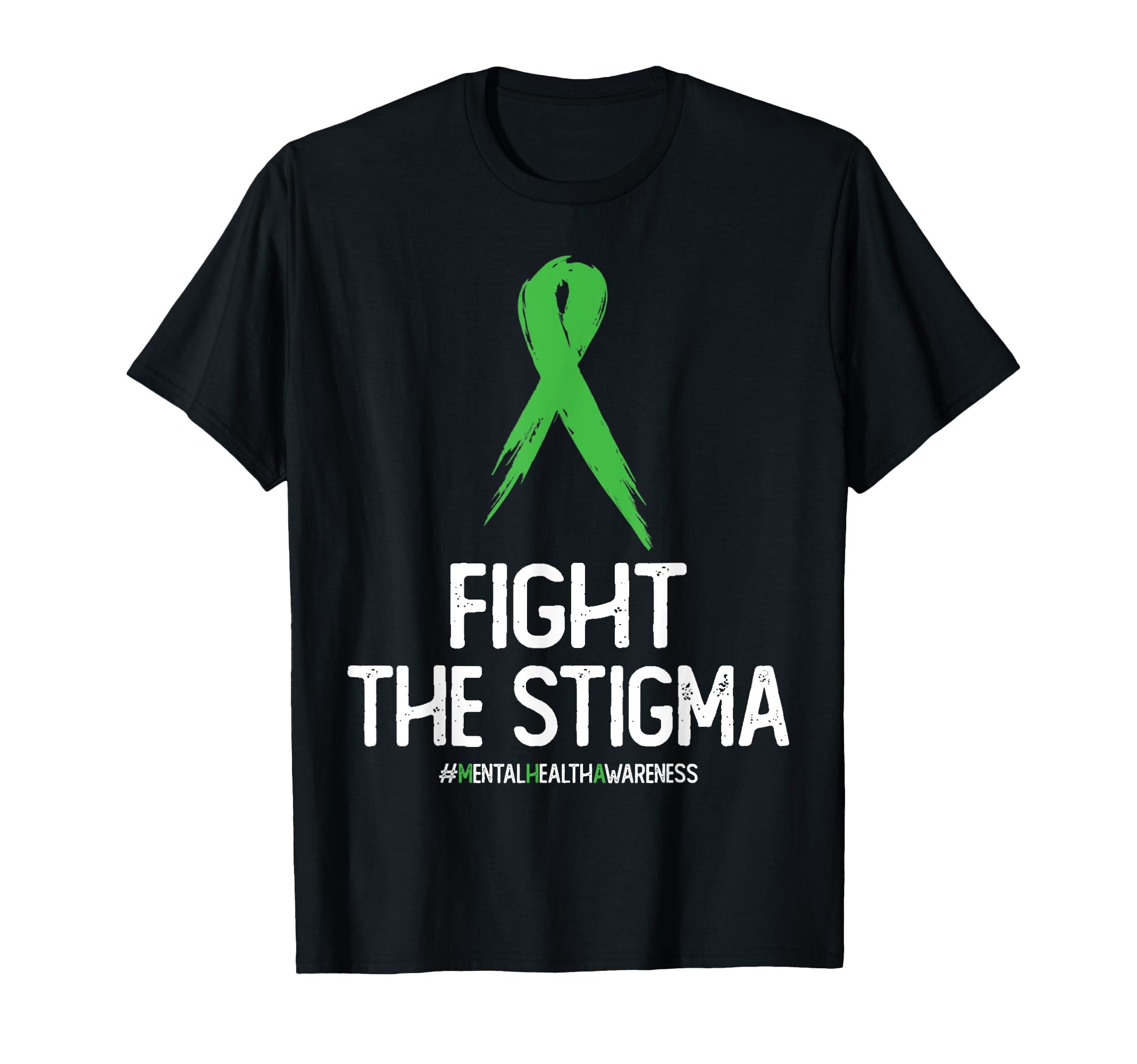 Mental Health Awareness Month Green T-Shirt - Trendy Graphic for Adults - T-Shirt, Sweatshirt, Hoodie