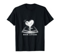 Book Love Rising Gift Bibliophiles Bookworms T-Shirt - Graphic Print Unisex - T-Shirt, Sweatshirt, Hoodie