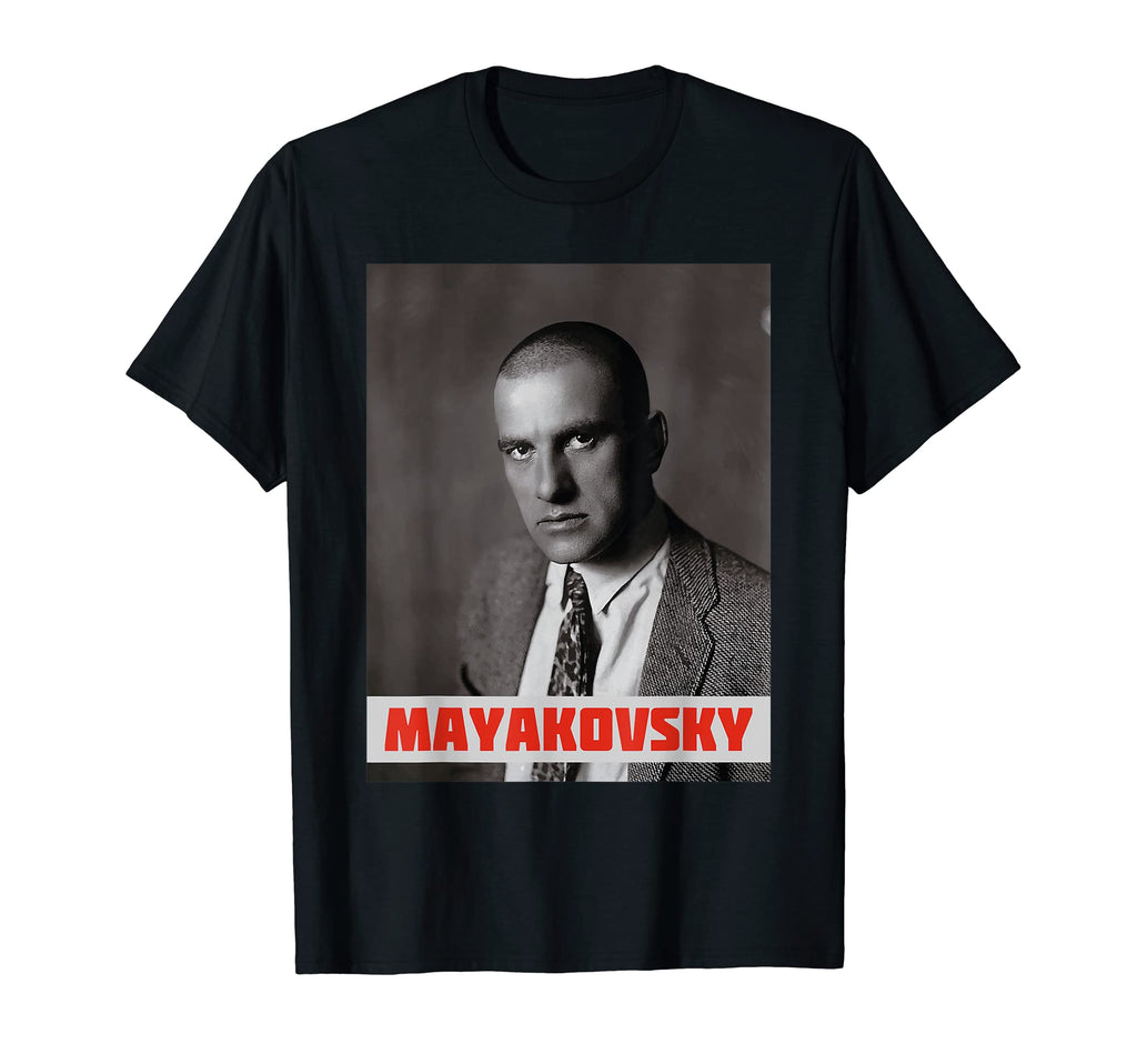 Vladimir Mayakovsky Literature Ussr T-Shirt - Fun Novelty Design Unisex - T-Shirt, Sweatshirt, Hoodie