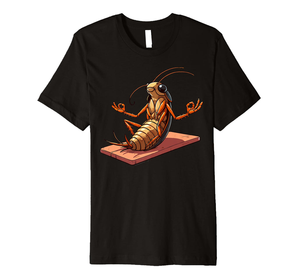 Meditation Cockroach Yoga Pose Relaxing T-Shirt - Graphic Print for Adults - T-Shirt, Sweatshirt, Hoodie