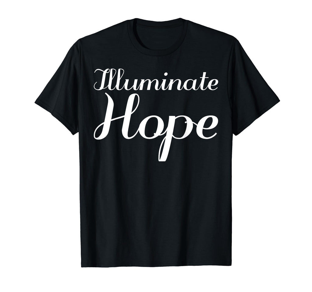 Illuminate Hope Mental Health T-Shirt - Trendy Graphic Men Women - T-Shirt, Sweatshirt, Hoodie