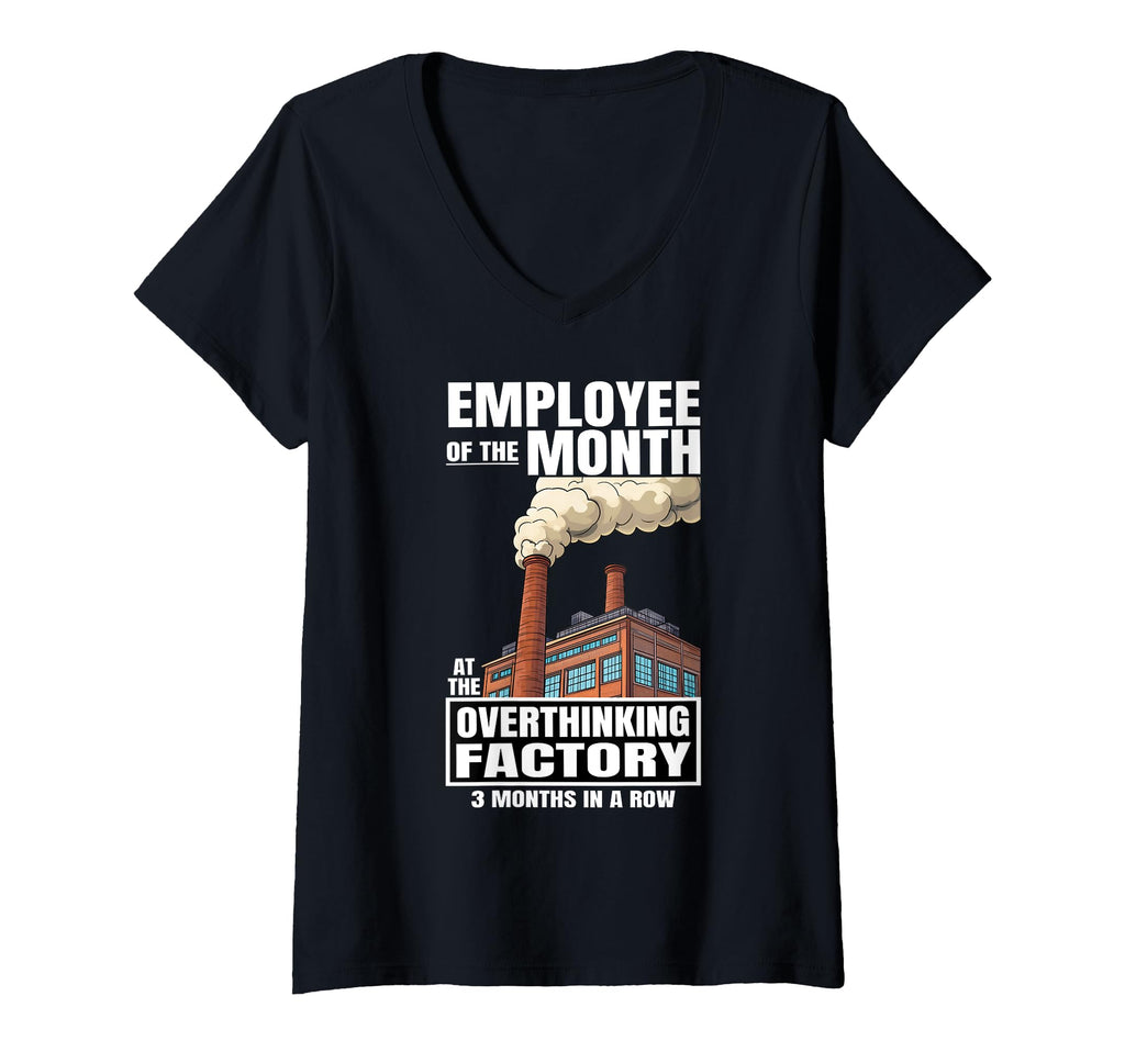 Overthinking Factory Overthinker Hoodie - Unique Graphic Men Women - T-Shirt, Sweatshirt, Hoodie