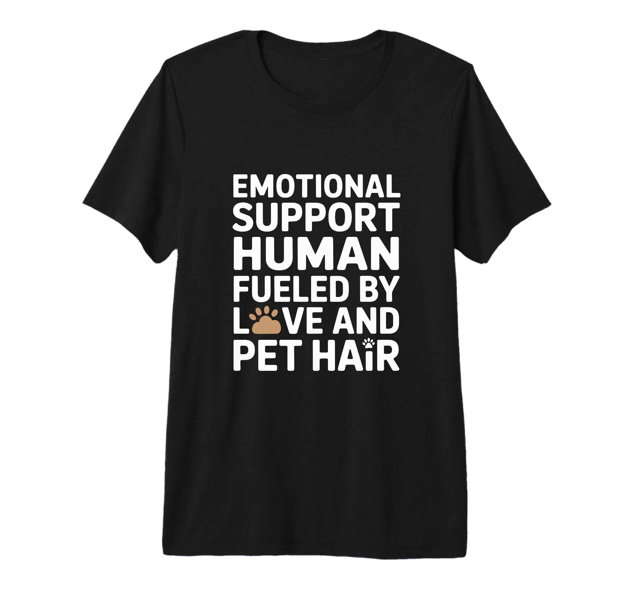 Emotional Support Human Tri Blend T-Shirt - Aesthetic Graphic Men Women - T-Shirt, Sweatshirt, Hoodie