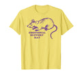 Emotional Support Rat T-Shirt - Novelty Apparel for Adults - T-Shirt, Sweatshirt, Hoodie