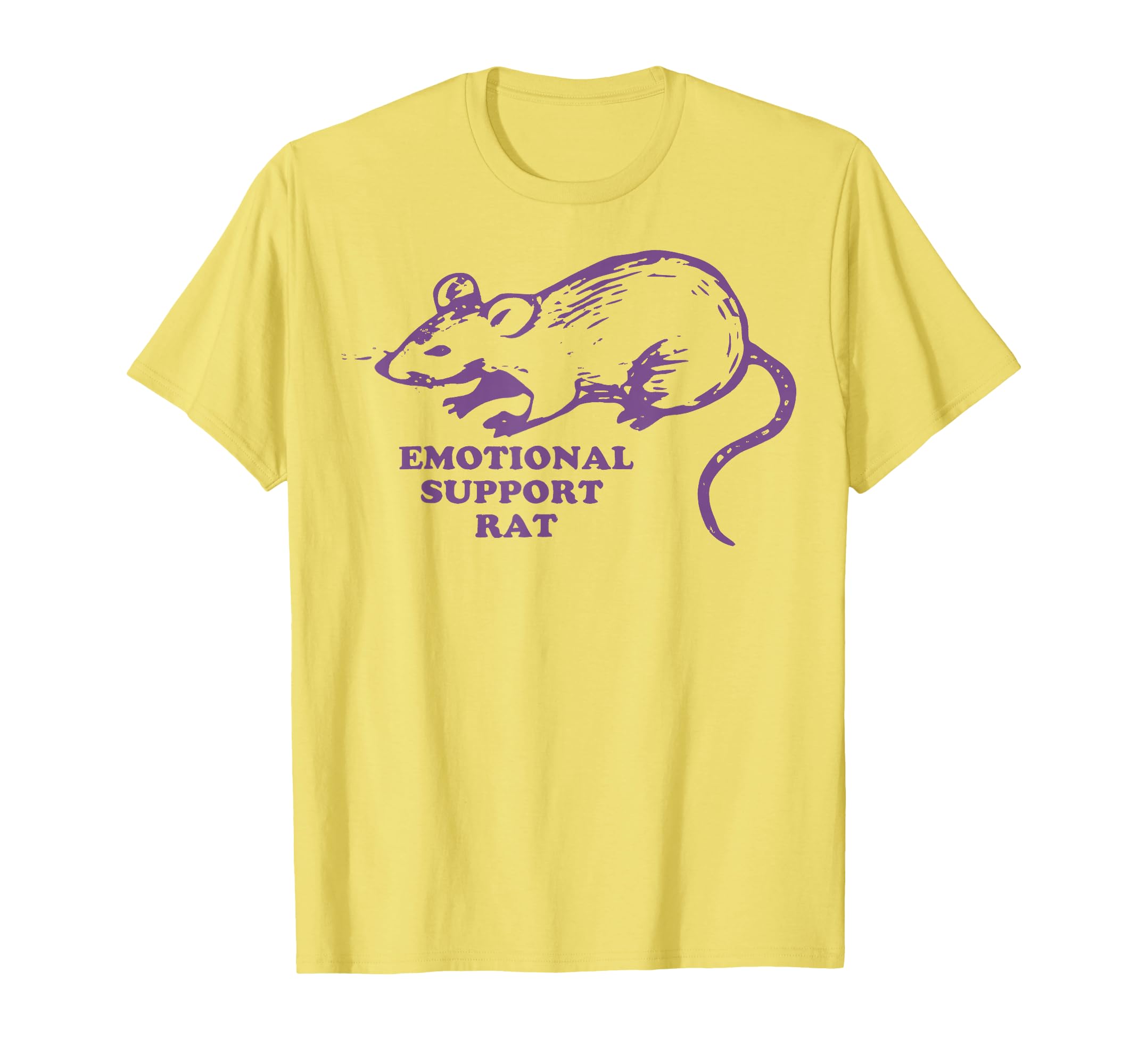 Emotional Support Rat T-Shirt - Novelty Apparel for Adults - T-Shirt, Sweatshirt, Hoodie