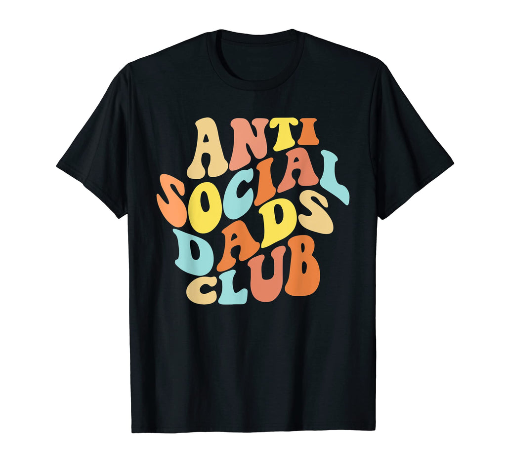 Anti Social Dads Club Introvert Mens T-Shirt - Novelty Apparel Men Women - T-Shirt, Sweatshirt, Hoodie