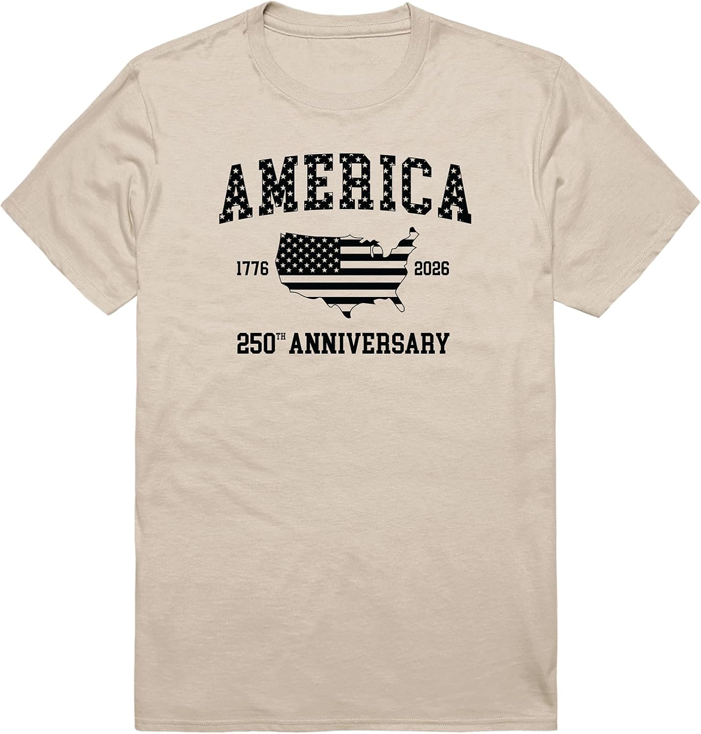 America 250th Anniversary Tees, Map Unisex T-shirt, Sweatshirt, Hoodie, Long Sleeve Tee - T-Shirt, Sweatshirt, Hoodie