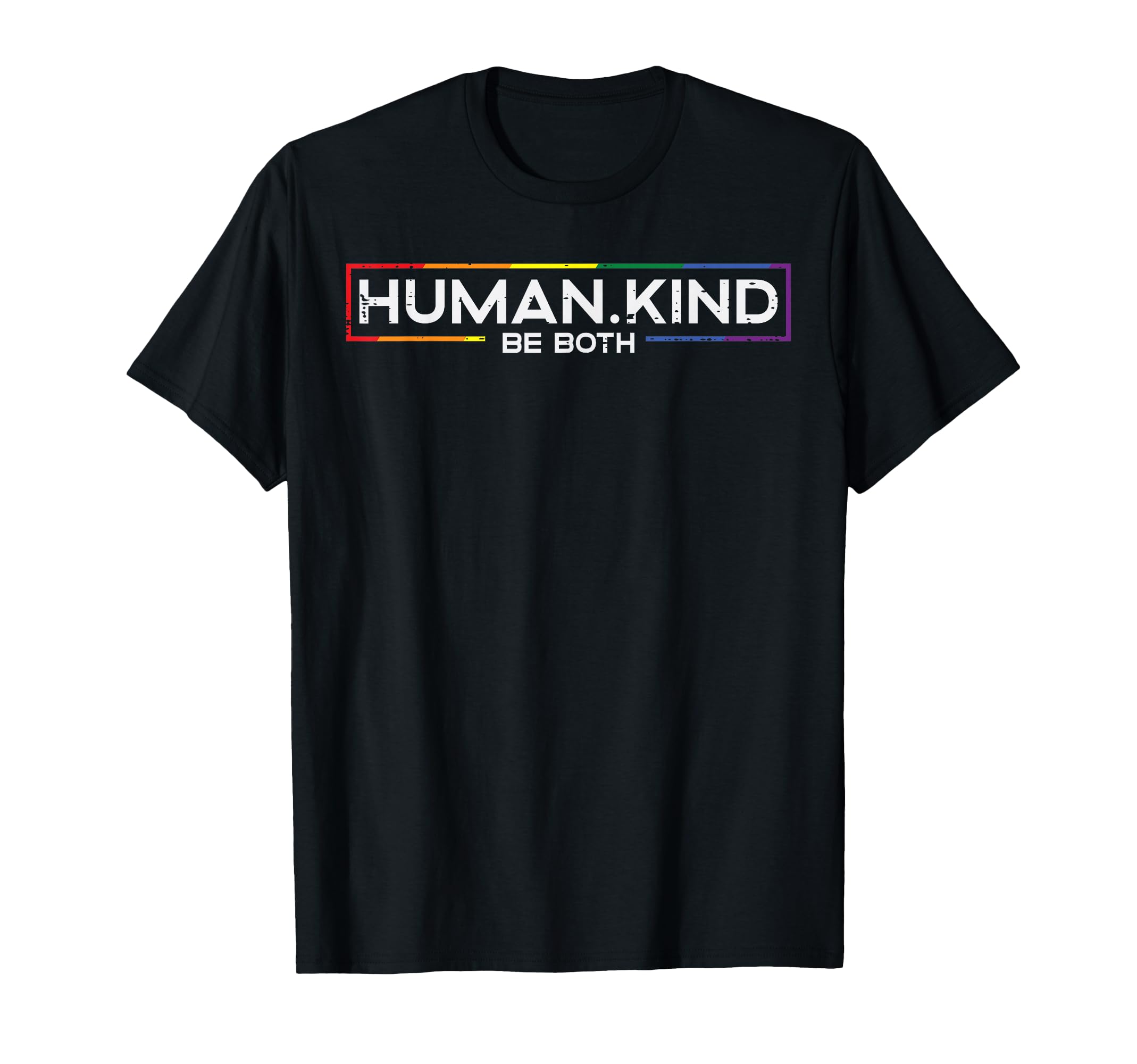 Gay Pride Month Human Kind Lgbtq Ally T-Shirt - Graphic Print for Adults - T-Shirt, Sweatshirt, Hoodie