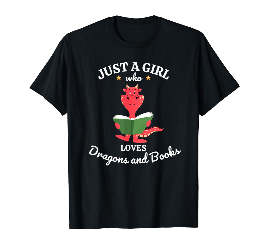Just Who Loves Dragons And Books T-Shirt - Streetwear Style Men Women - T-Shirt, Sweatshirt, Hoodie
