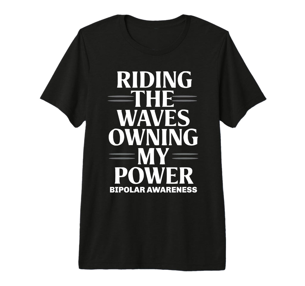 Bipolar Disorder Awareness Depression T-Shirt - Graphic Print Unisex - T-Shirt, Sweatshirt, Hoodie