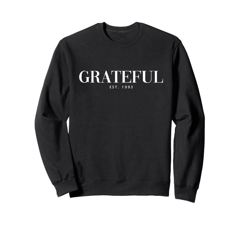 Add To Cart Grateful Letter Sweatshirt - Custom Art Print for Adults - T-Shirt, Sweatshirt, Hoodie