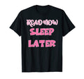 Funny Book Lover Nightshirt Reading T-Shirt - Minimalist Print Unisex - T-Shirt, Sweatshirt, Hoodie