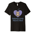Child Grief Counselor Healing Hearts Trauma T-Shirt - Graphic Print Unisex - T-Shirt, Sweatshirt, Hoodie