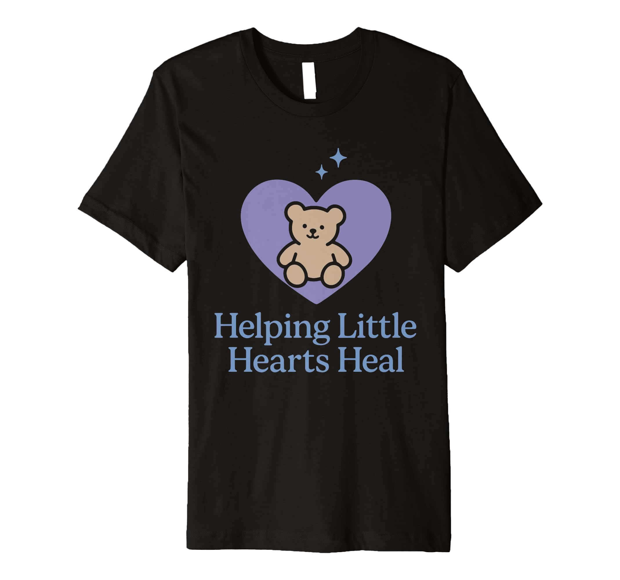 Child Grief Counselor Healing Hearts Trauma T-Shirt - Graphic Print Unisex - T-Shirt, Sweatshirt, Hoodie