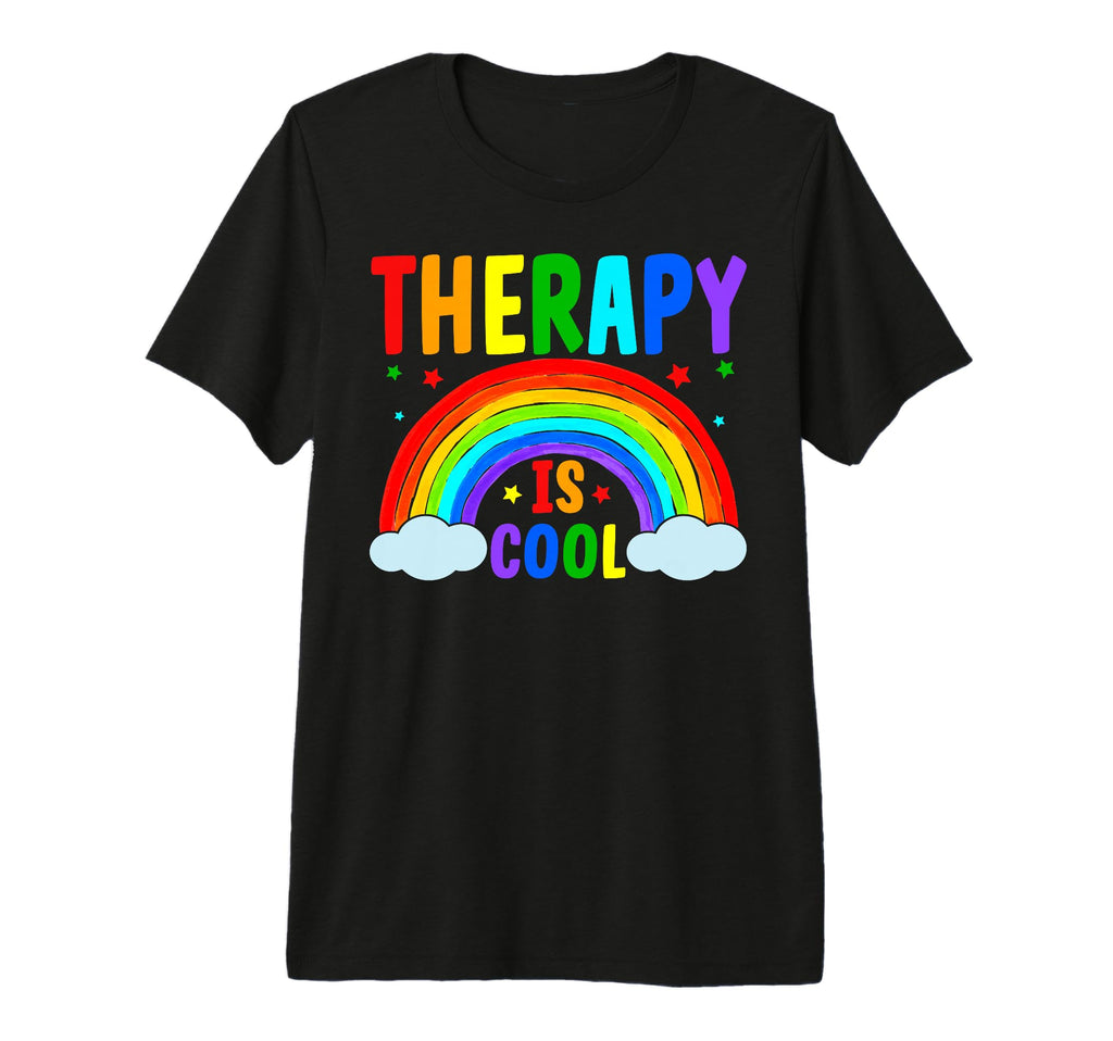 Therapy Is Therapist Counseling Gift Hoodie - Graphic Print Unisex - T-Shirt, Sweatshirt, Hoodie