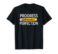 Motivational Progress Over Perfection Back T-Shirt - Graphic Print Unisex - T-Shirt, Sweatshirt, Hoodie