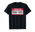 Hello Im Probably Anxious Mental Health T-Shirt - Unique Graphic Men Women - T-Shirt, Sweatshirt, Hoodie