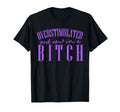 Overstimulated Mood Bold Purple T-Shirt - Minimalist Print Unisex - T-Shirt, Sweatshirt, Hoodie