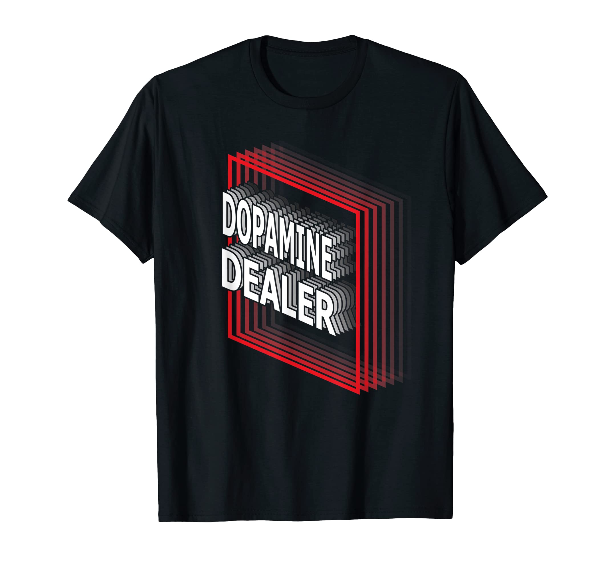 Dopamine Dealer Job Title Appreciation T-Shirt - Minimalist Print Unisex - T-Shirt, Sweatshirt, Hoodie