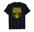 Grammar Police To Serve And Correct T-Shirt - Minimalist Print Men Women - T-Shirt, Sweatshirt, Hoodie