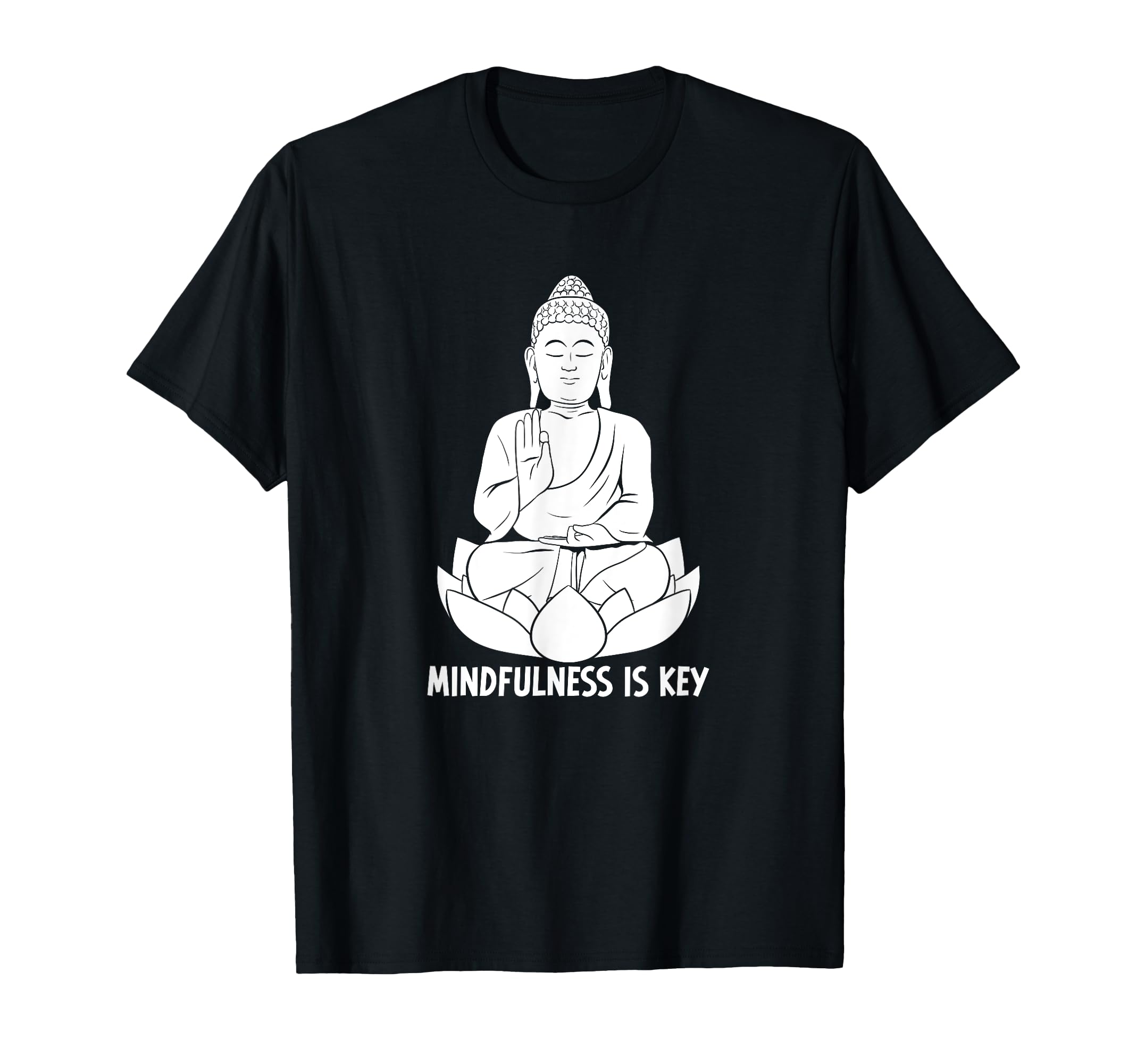 Buddhist Buddhism Zen Monk Meditation T-Shirt - Novelty Apparel Men Women - T-Shirt, Sweatshirt, Hoodie
