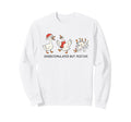 Overstimulated But Festive Funny Sweatshirt - Casual Everyday Wear Unisex - T-Shirt, Sweatshirt, Hoodie