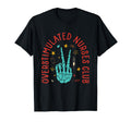 Overstimulated Nurses Club T-Shirt - Custom Art Print for Adults - T-Shirt, Sweatshirt, Hoodie