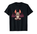 Meditation Bat Yoga Pose Relaxing Animal T-Shirt - Trendy Graphic Unisex - T-Shirt, Sweatshirt, Hoodie