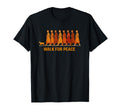 Walk Peace Mindfulness Meditation T-Shirt - Trendy Graphic for Adults - T-Shirt, Sweatshirt, Hoodie