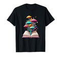 Ask Me What Im Reading Book Worm T-Shirt - Custom Art Print Men Women - T-Shirt, Sweatshirt, Hoodie