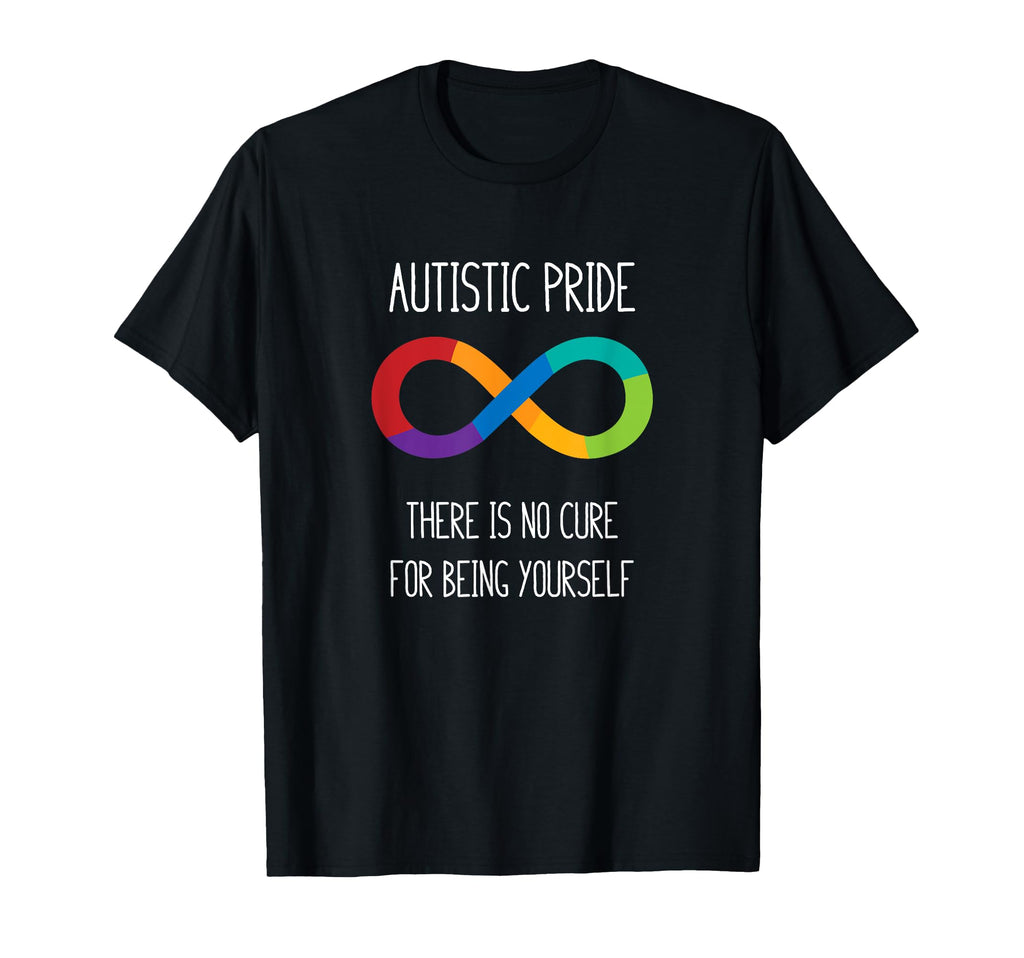 Autistic Pride Infinity Symbol T-Shirt - Aesthetic Graphic for Adults - T-Shirt, Sweatshirt, Hoodie