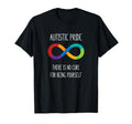 Autistic Pride Infinity Symbol T-Shirt - Aesthetic Graphic for Adults - T-Shirt, Sweatshirt, Hoodie