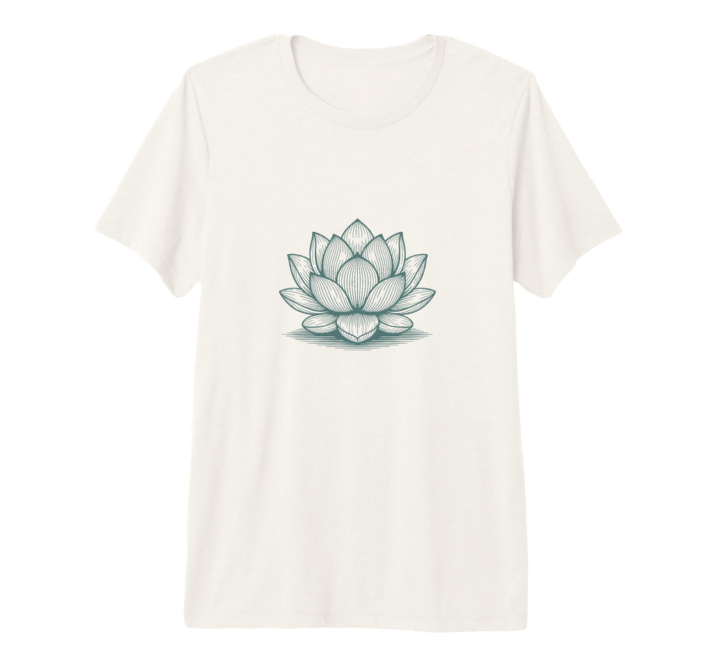 Floral Lotus Spiritual Yoga Meditation T-Shirt - Novelty Apparel Men Women - T-Shirt, Sweatshirt, Hoodie