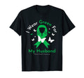 I Wear Green My Husband Mental Health T-Shirt - Custom Art Print Men Women - T-Shirt, Sweatshirt, Hoodie