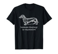 Dachshund Because Therapy Is T-Shirt - Custom Art Print for Adults - T-Shirt, Sweatshirt, Hoodie