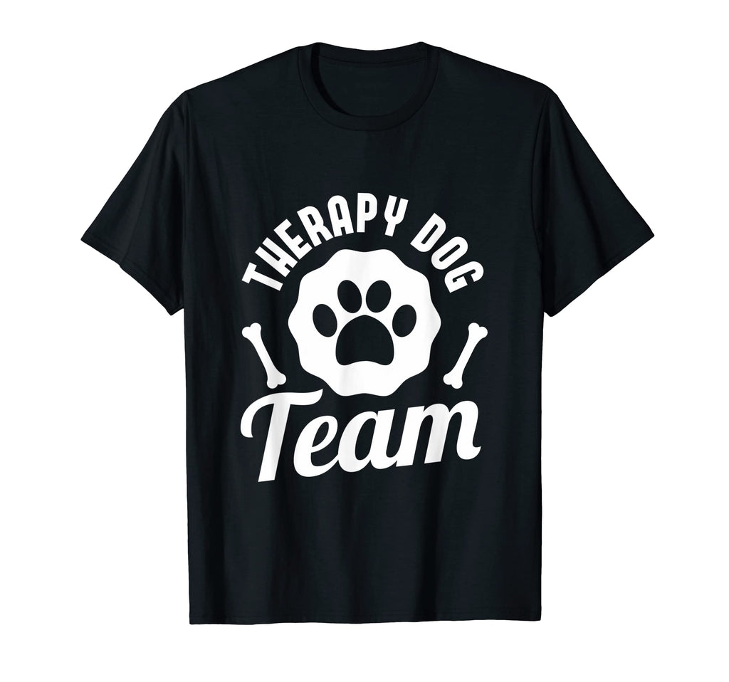 Therapy Dog Team Team Visits To School T-Shirt - Trendy Graphic for Adults - T-Shirt, Sweatshirt, Hoodie