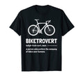 Biketrovert Funny Cycling Introvert T-Shirt - Streetwear Style Men Women - T-Shirt, Sweatshirt, Hoodie
