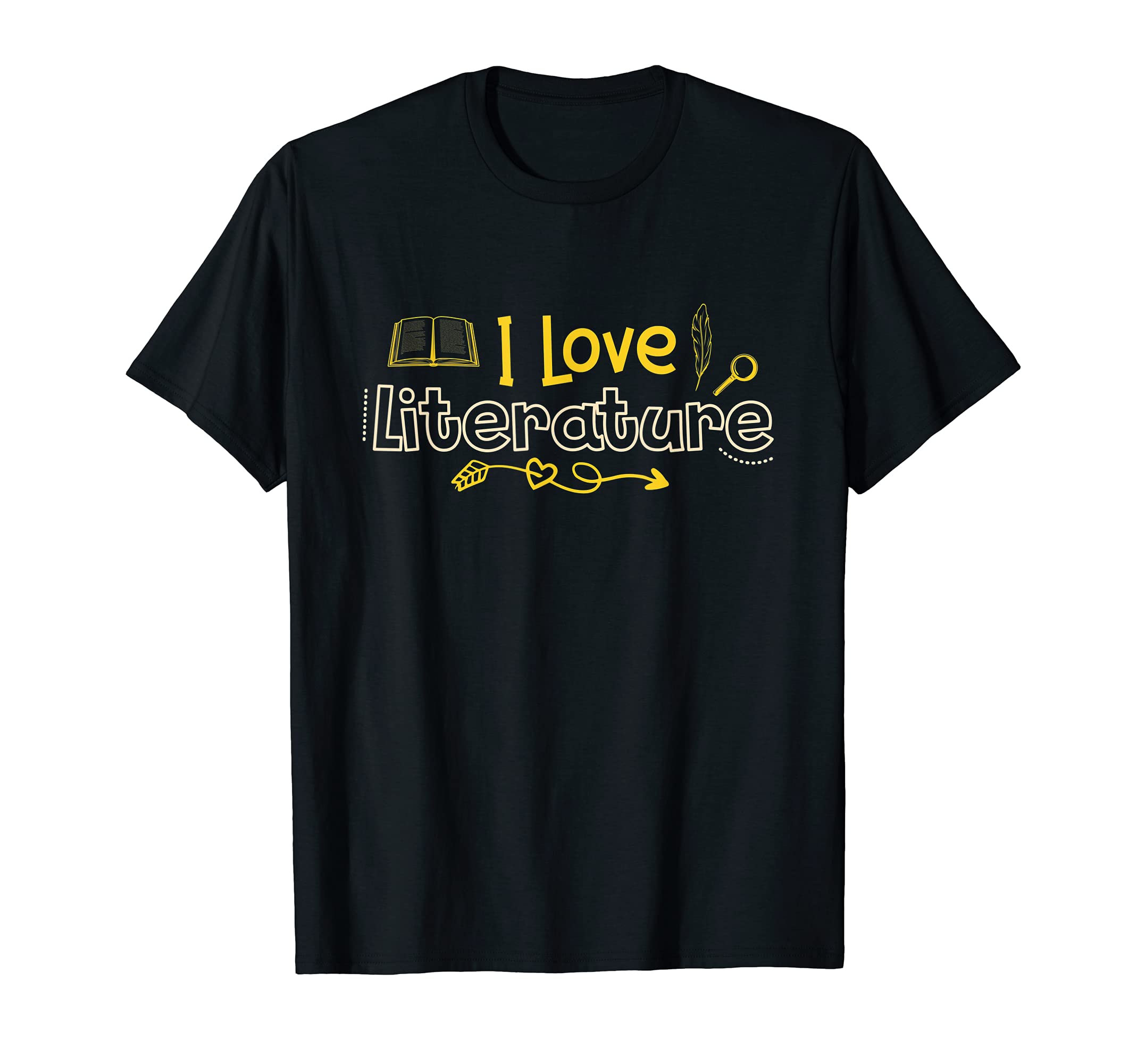 Literature Love Literature Nerd Lover T-Shirt - Graphic Print Unisex - T-Shirt, Sweatshirt, Hoodie