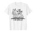 I Like My Books Spicy And My Coffee Icy T-Shirt - Aesthetic Graphic Unisex - T-Shirt, Sweatshirt, Hoodie