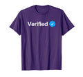 Social Media Verified Account Check T-Shirt - Casual Everyday Wear Unisex - T-Shirt, Sweatshirt, Hoodie