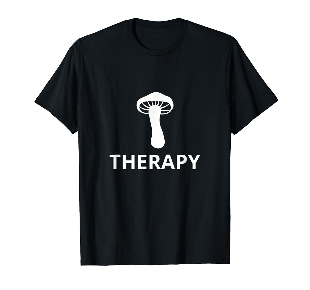 Mushroom Therapist Therapy Funny Shroom T-Shirt - Unique Graphic Men Women - T-Shirt, Sweatshirt, Hoodie