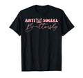 Anti Social Butterfly Awareness T-Shirt - Unique Graphic Men Women - T-Shirt, Sweatshirt, Hoodie