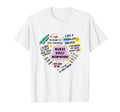 Nurse Daily Affirmations Self Care T-Shirt - Minimalist Print for Adults - T-Shirt, Sweatshirt, Hoodie
