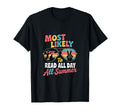 Book Lover Gift Summer Reading T-Shirt - Minimalist Print for Adults - T-Shirt, Sweatshirt, Hoodie
