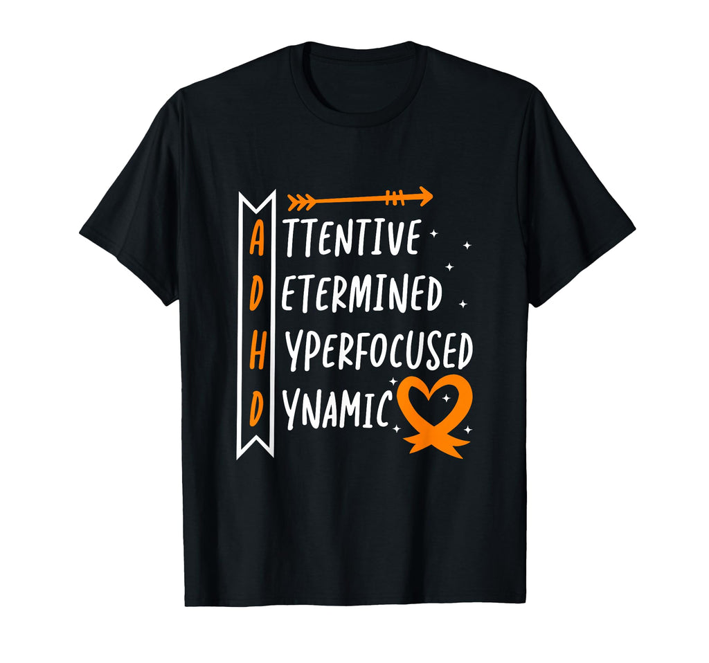 Adhd Awareness T-Shirt - Trendy Graphic Unisex - T-Shirt, Sweatshirt, Hoodie