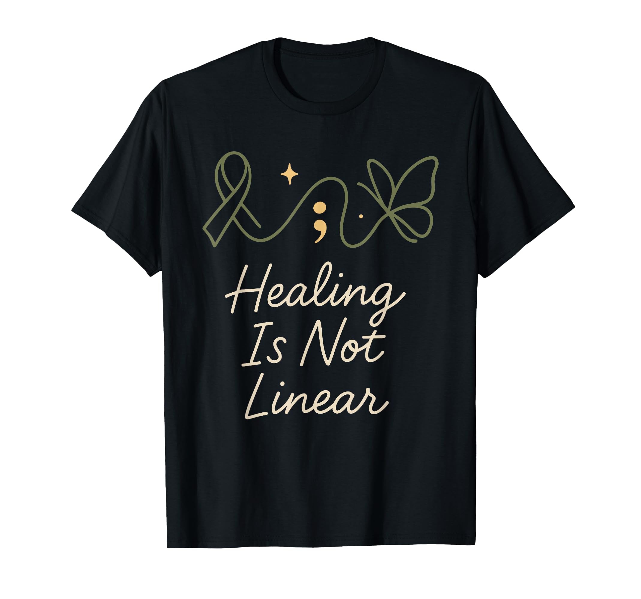 Ptsd Awareness Mental Health Support T-Shirt - Novelty Apparel for Adults - T-Shirt, Sweatshirt, Hoodie